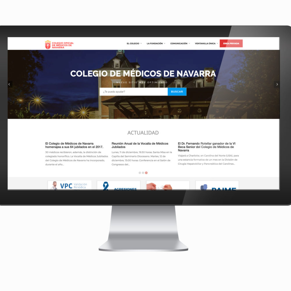 Web Colegio de Médicos