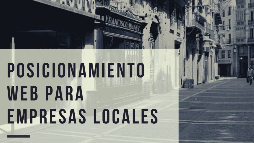 Posicionamiento local para comercios en Pamplona